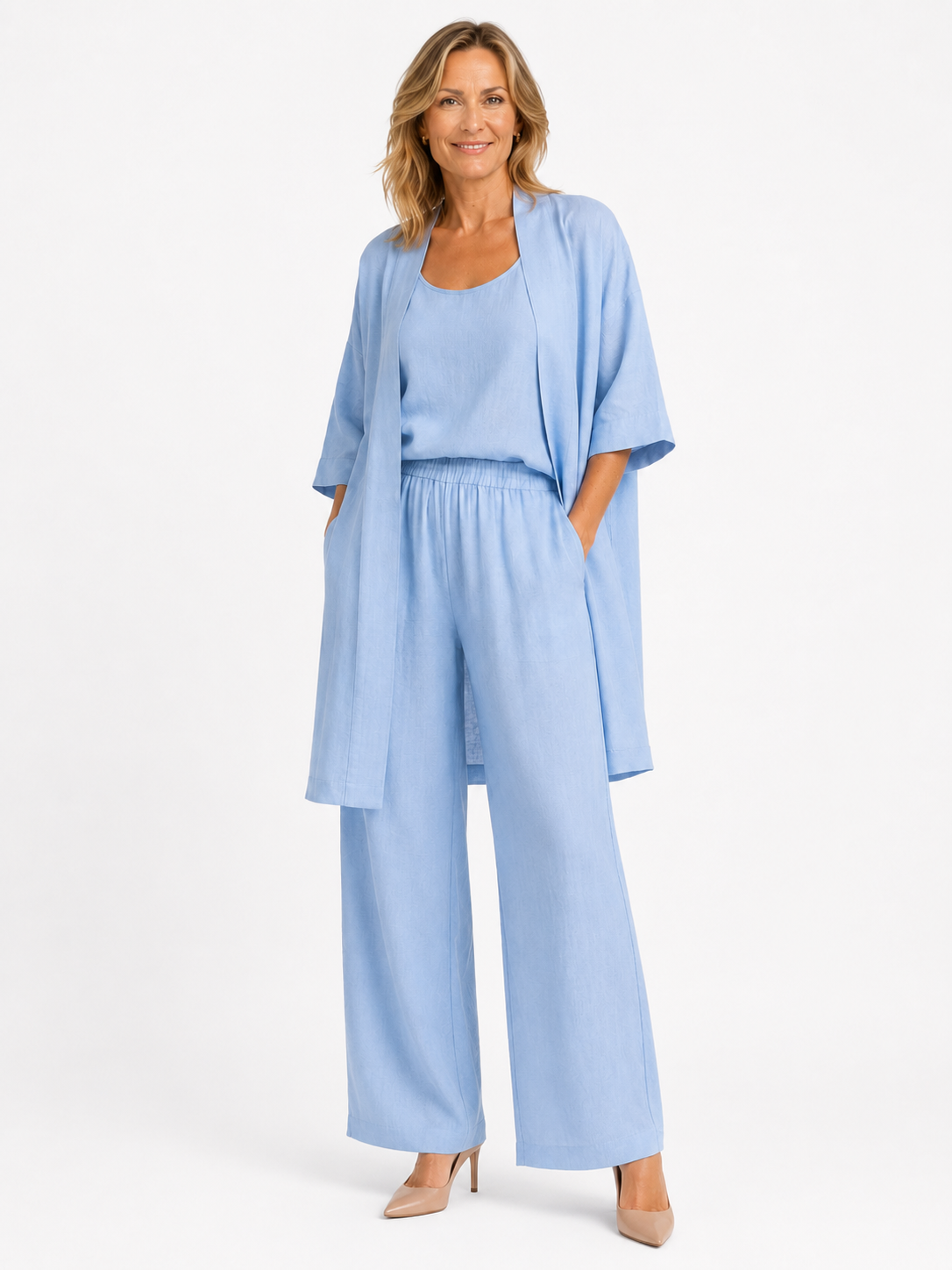 Astrid | Conjunto de lino ligero