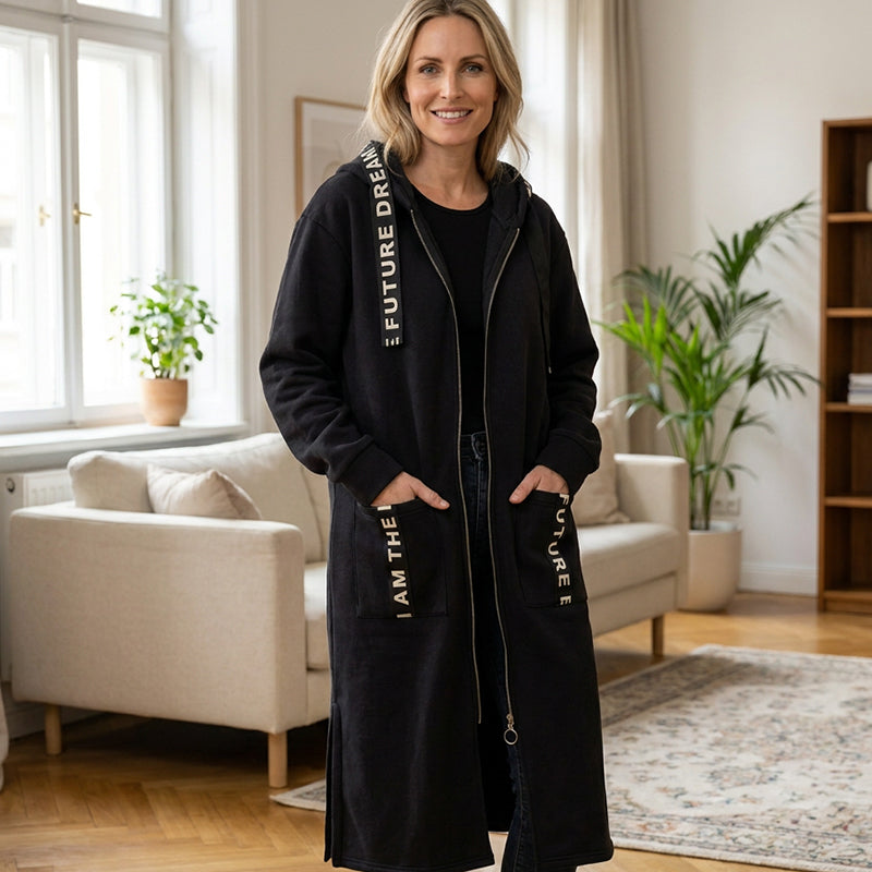 🥳💞 ¡Más de 78.000 unidades vendidas!   🧥 Abrigo sudadera oversize con capucha para mujer 🎁