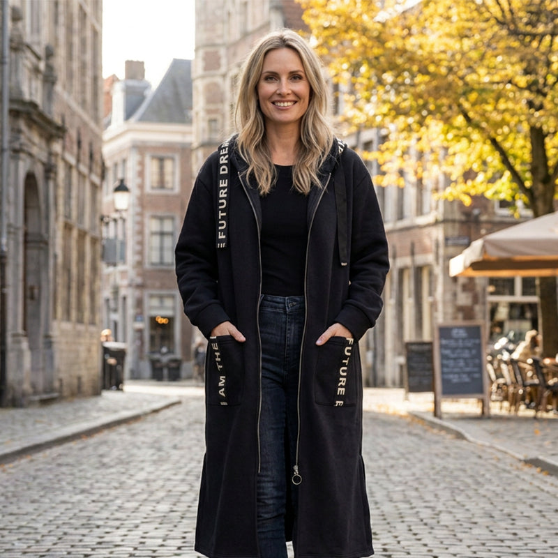 🥳💞 ¡Más de 78.000 unidades vendidas!   🧥 Abrigo sudadera oversize con capucha para mujer 🎁
