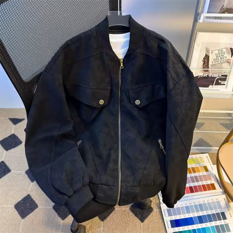 Chaqueta bomber casual para hombre