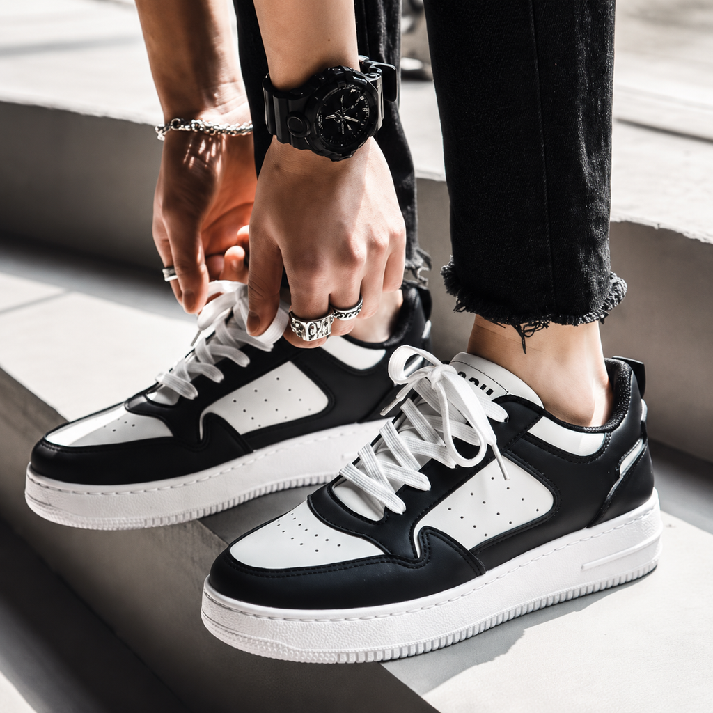 Zapatillas blancas urbanas premium