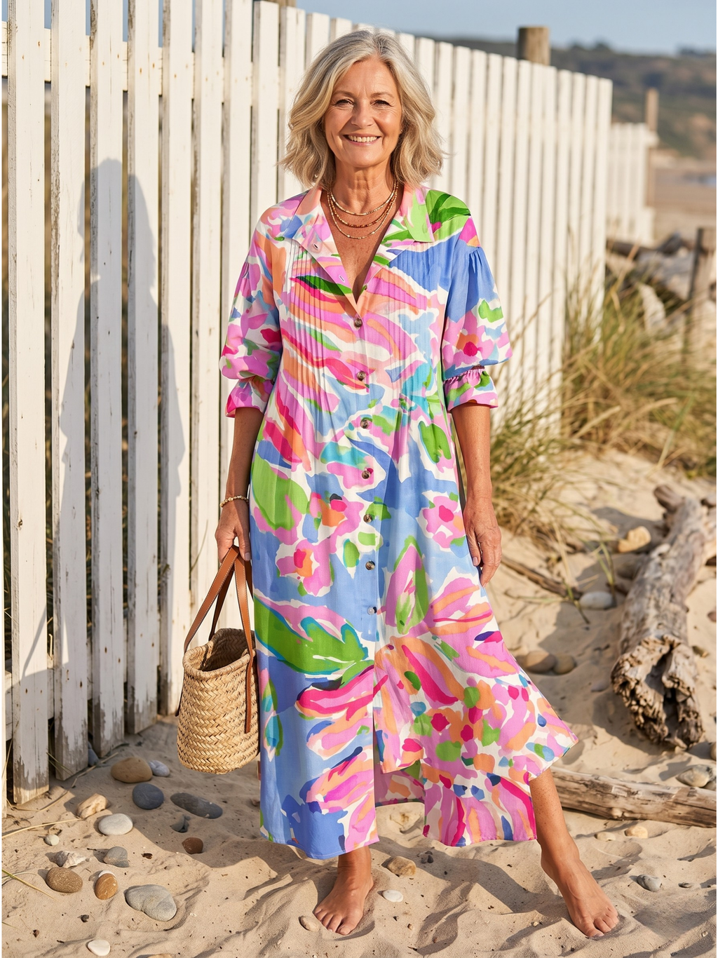 RIMMEY™  - VESTIDO MAXI BOHO BEACHCOMBER