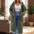 🥳💞 ¡Más de 78.000 unidades vendidas!   🧥 Abrigo sudadera oversize con capucha para mujer 🎁