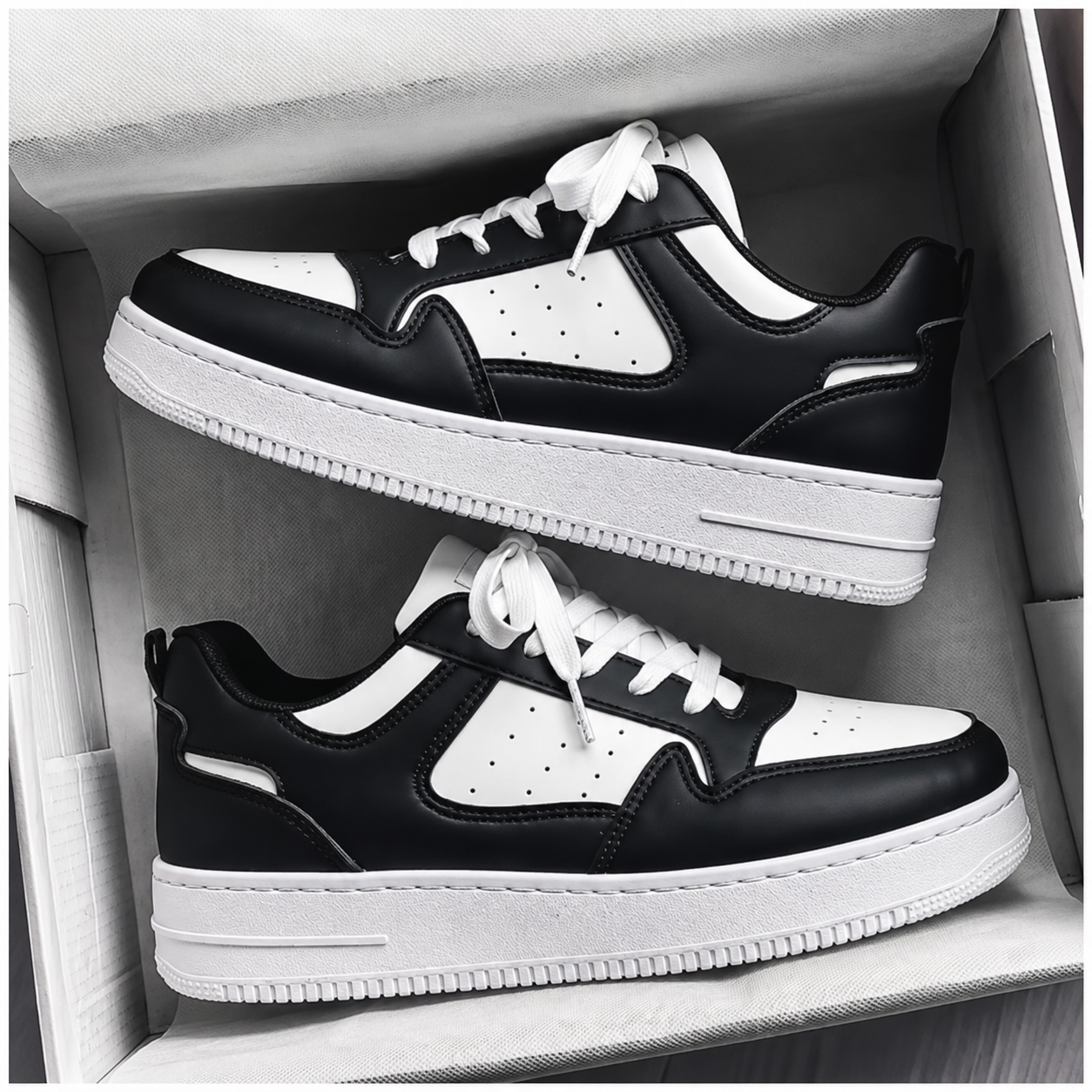 Zapatillas blancas urbanas premium