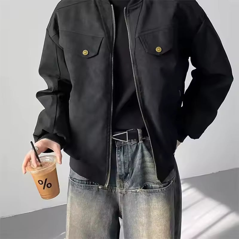 Chaqueta bomber casual para hombre