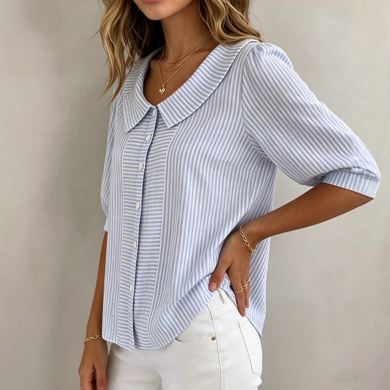 Jersey informal a rayas