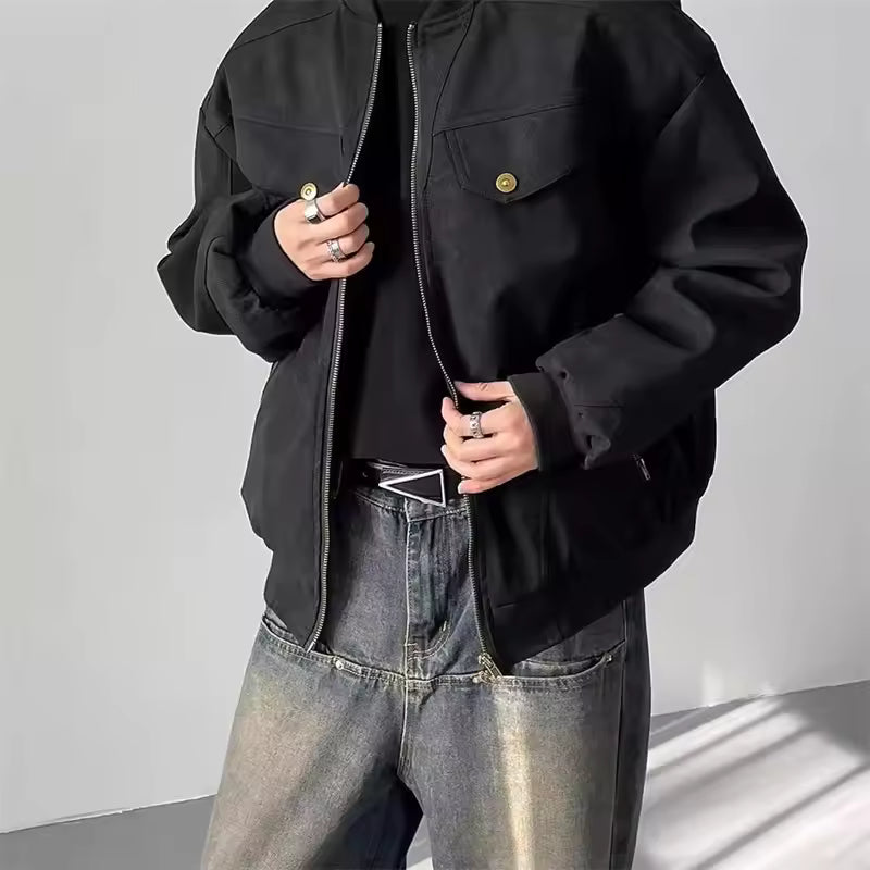 Chaqueta bomber casual para hombre
