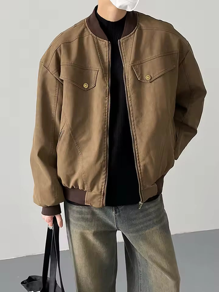 Chaqueta bomber casual para hombre