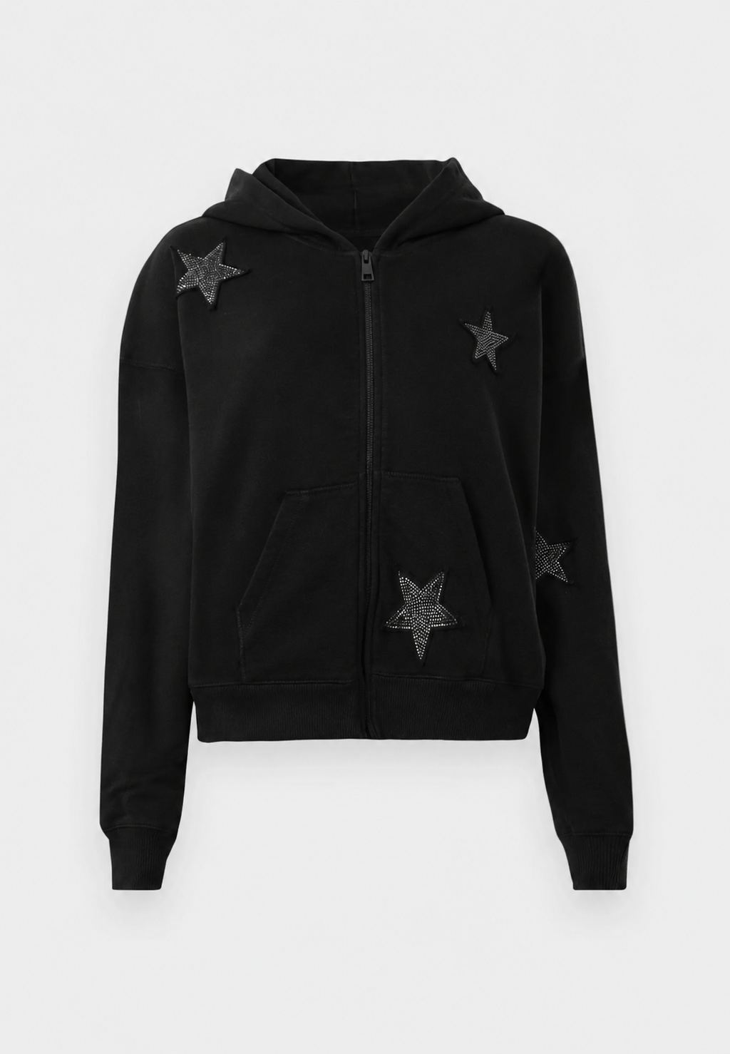 Valeria | Sudadera con capucha y detalles de estrellas