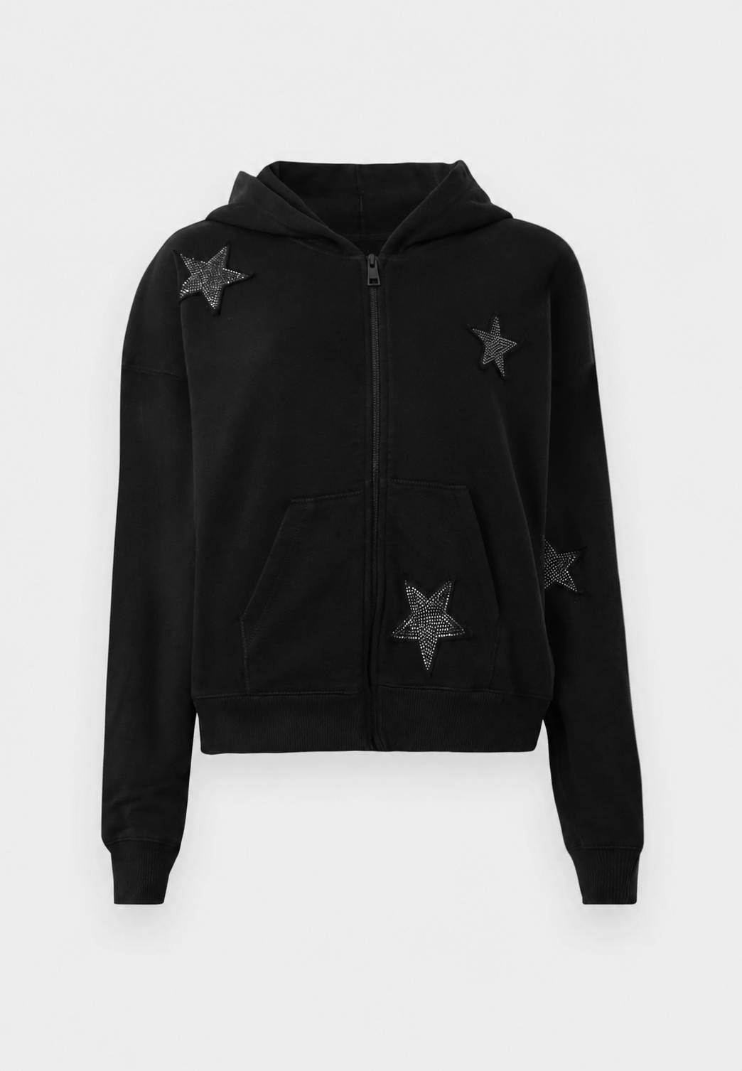 Valeria | Sudadera con capucha y detalles de estrellas