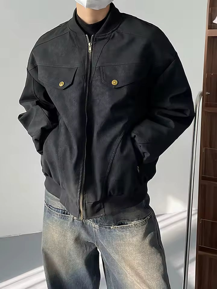 Chaqueta bomber casual para hombre