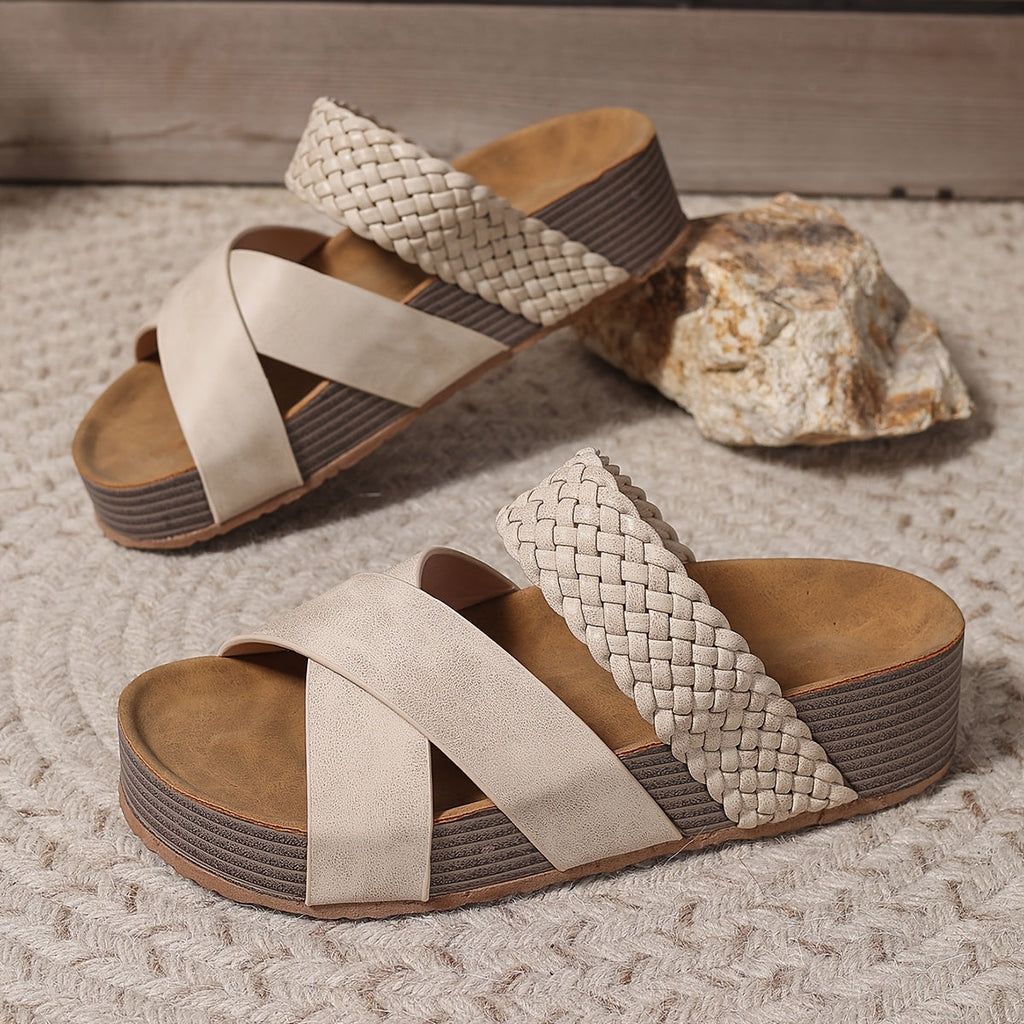 Alba | Sandalias ortopédicas de cuero premium