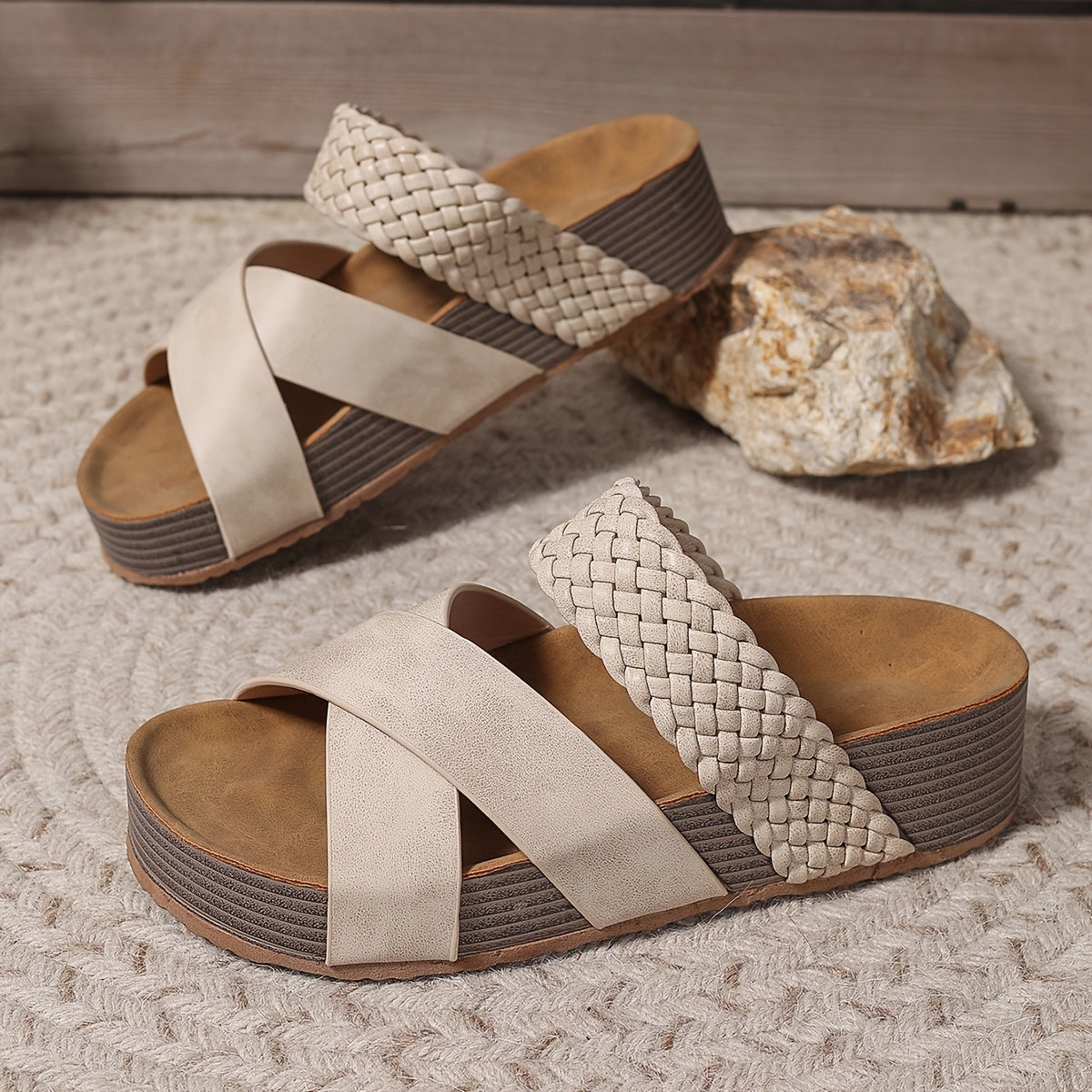 Alba | Sandalias ortopédicas de cuero premium