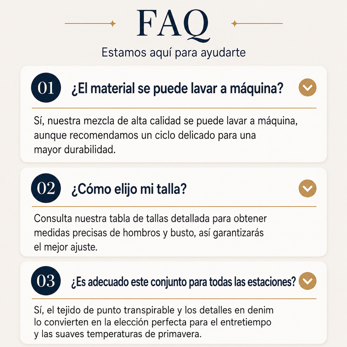 Abrigo de Punto Acanalado con Detalles Vaqueros