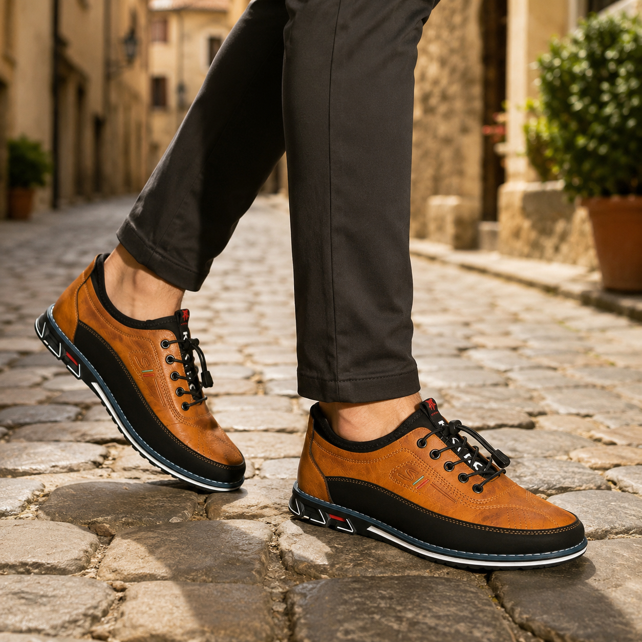 César | Zapatos Oxford artesanales de piel