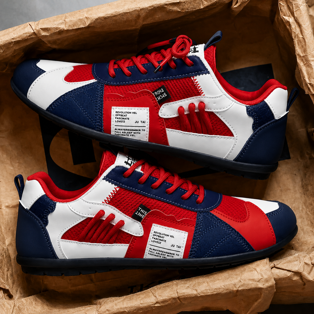 Lucas | Zapatillas deportivas de colores retro