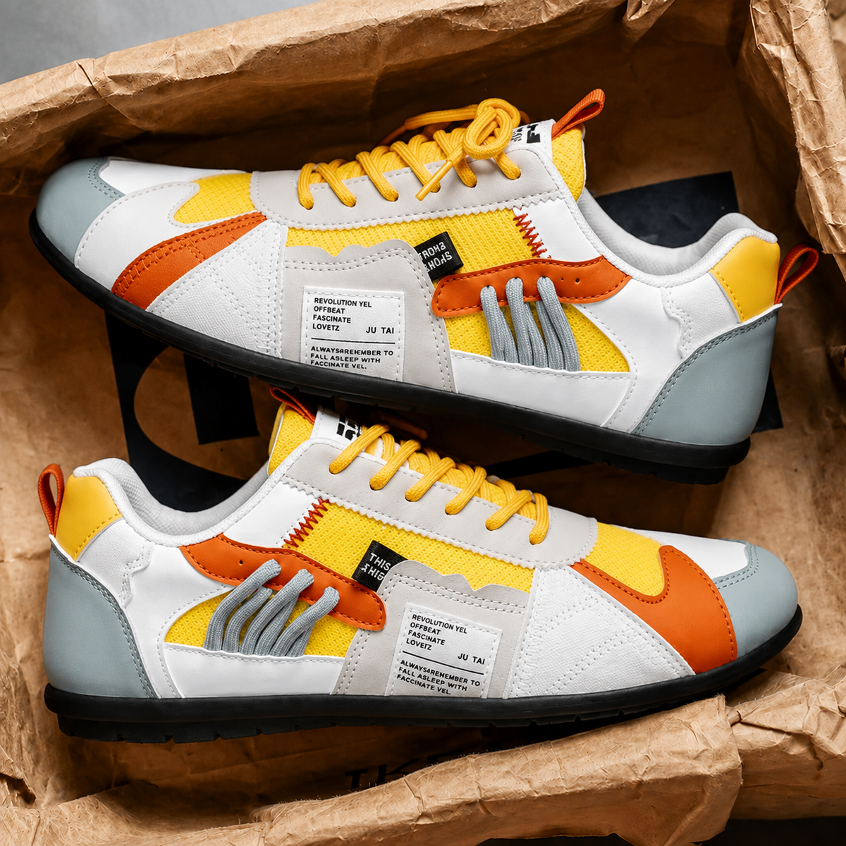 Lucas | Zapatillas deportivas de colores retro