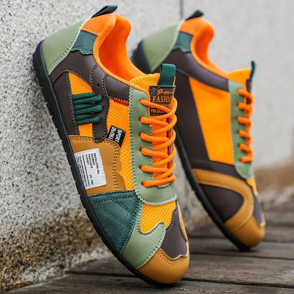 Lucas | Zapatillas deportivas de colores retro