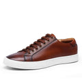 Claudio Genuine Leather Brown Shoes
