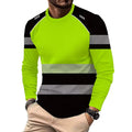 🏃‍♂️ Camiseta de manga larga deportiva para hombre: transpirable, con un estampado discreto, ideal para los días activos